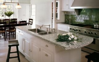 Terrazzo kitchen countertop