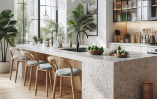 Kitchen Countertop Terrazzo
