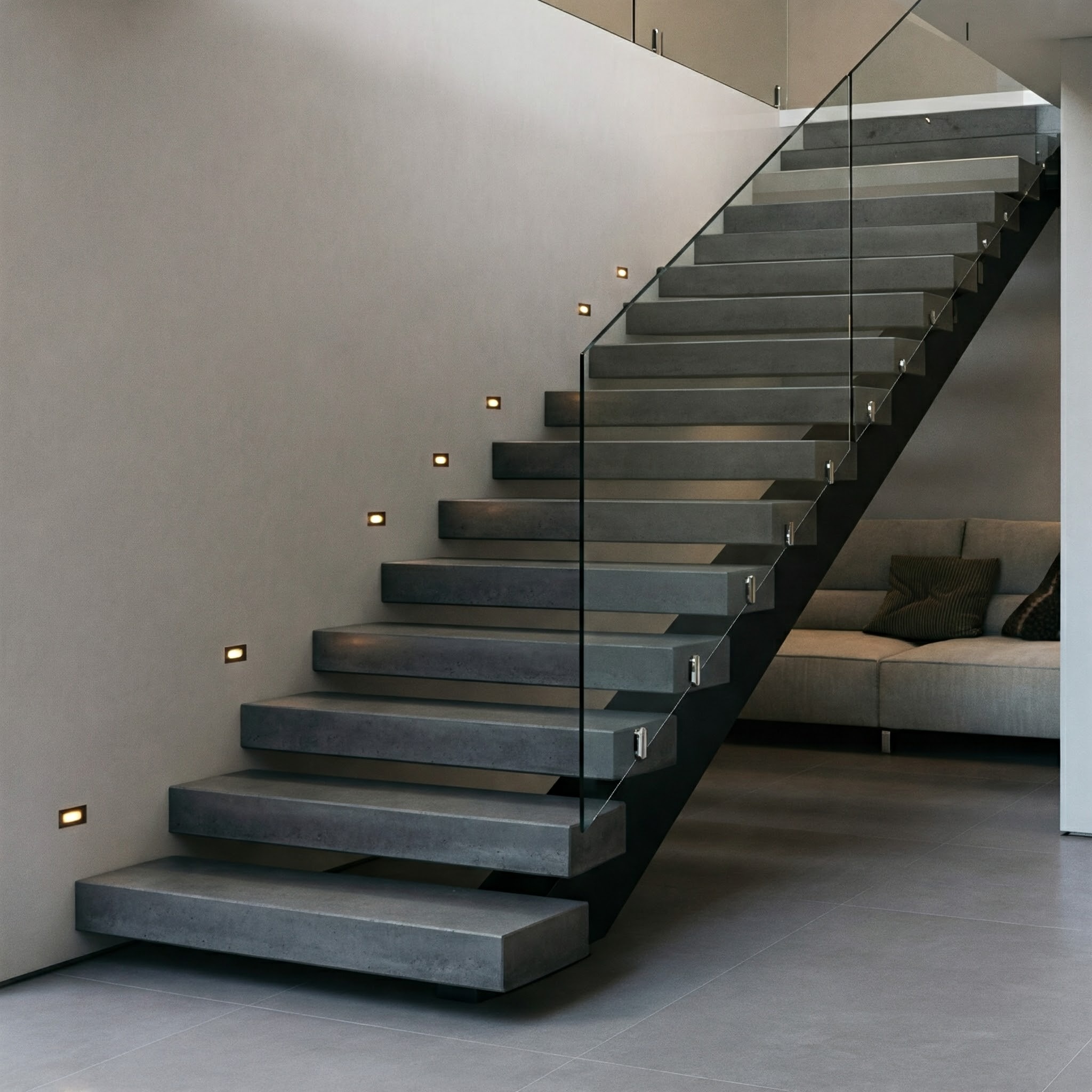 precast stairs step